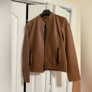 Brand New Mens Coach Leather Jacket